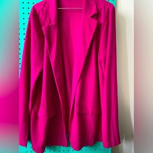 Deep pink/purple Lightweight Blazer